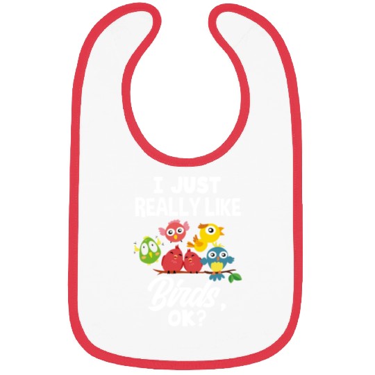 Bird Lover Birds Birdwatcher Gift Bibs