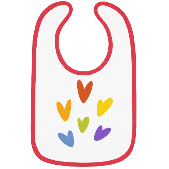Lgbtq Gay Pride Month Rainbow Love Is Love Bibs