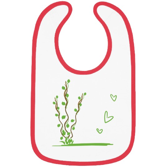 plant nature icon leaves Bibs
