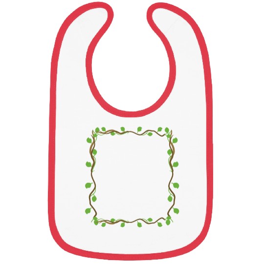 Leaves square shape icon quadrilateral Bibs