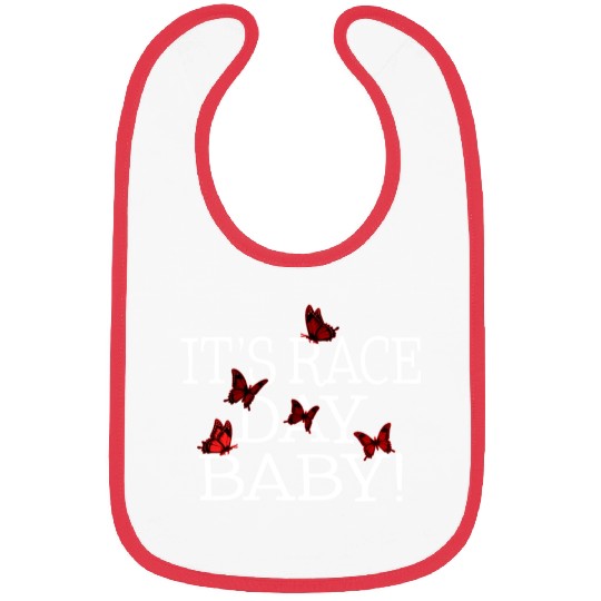 Racing Bibs, It's Race Day Baby Butterfly Bibs,
