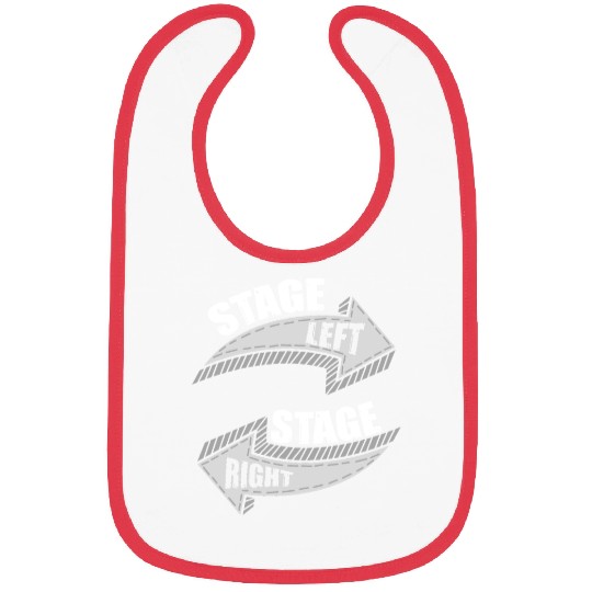 Novelty Dramatic Arts Actors Mockery Statements Bibs