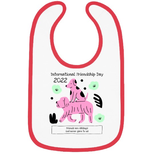 International Friendship Day 2022 Bibs