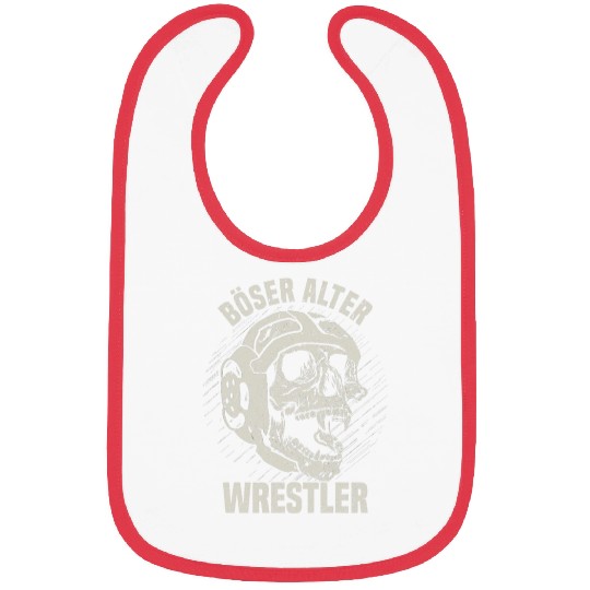 Wrestling Bad Old Wrestler Bibs