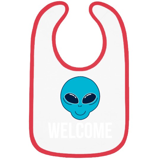 Welcome aliens Bibs