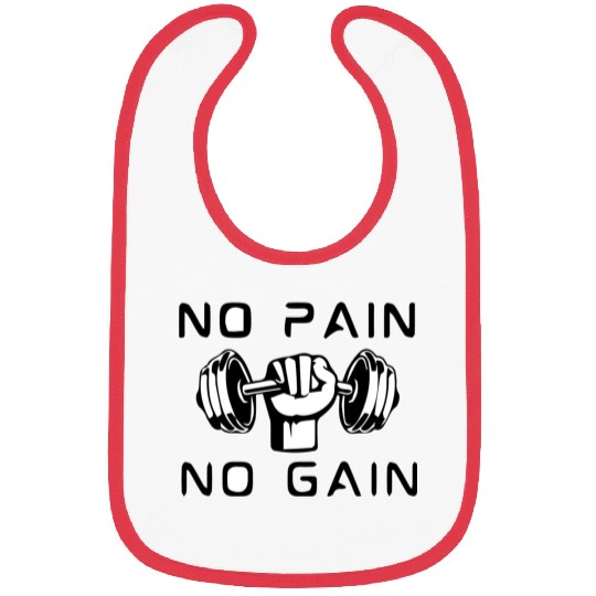 NO PAIN NO GAIN Bibs