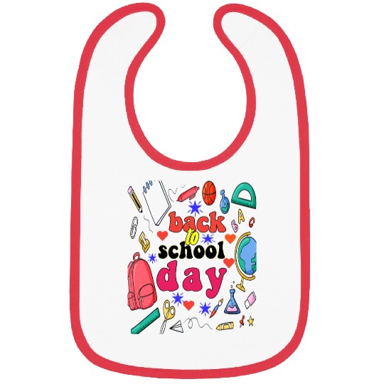 Back to school day Bibs