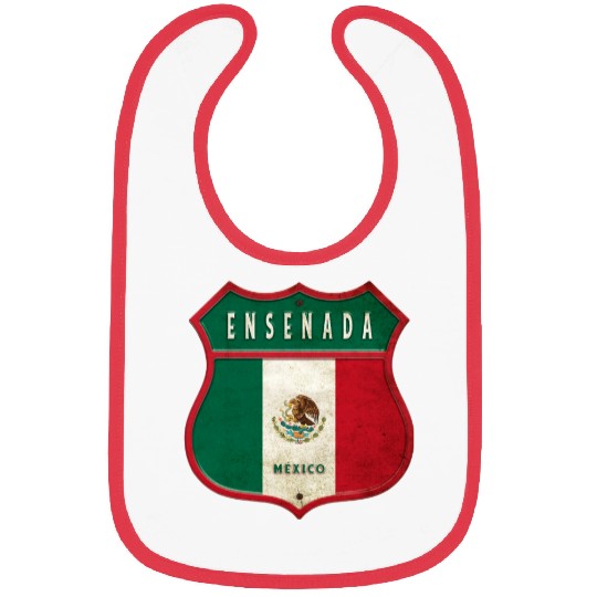 Ensenada Mexico crest design Bibs