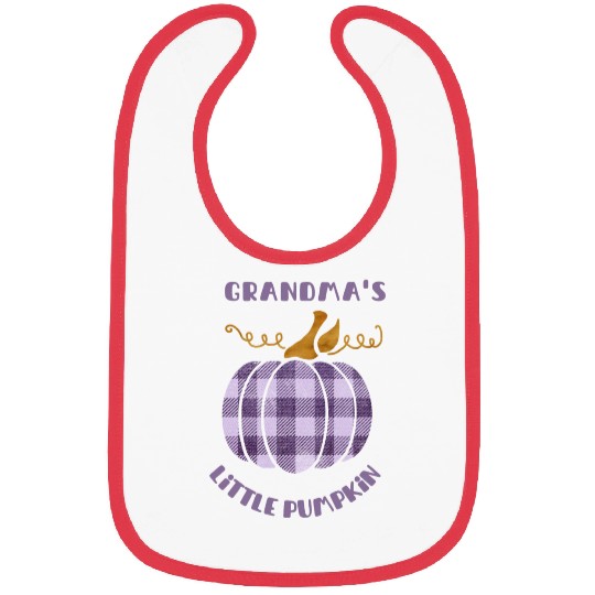 Grandma's Little Pumpkin Bibs
