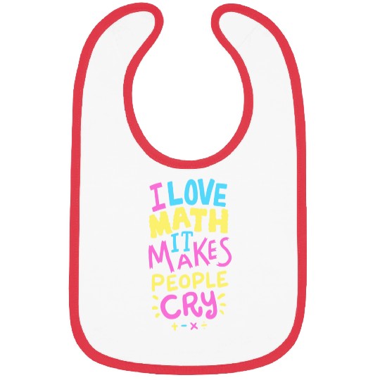 Funny Math Teacher Mathematician Math Lovers Bibs