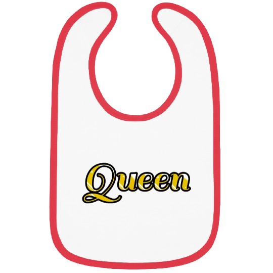 Queen (Gold) Bibs