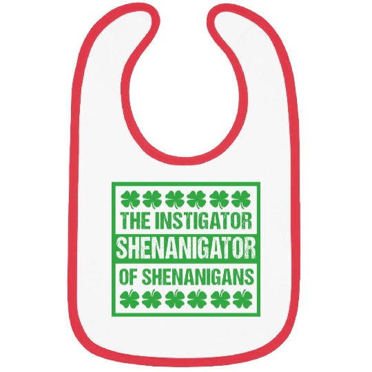 Funny Shenanigans St Patricks Day Shenanigator Bibs