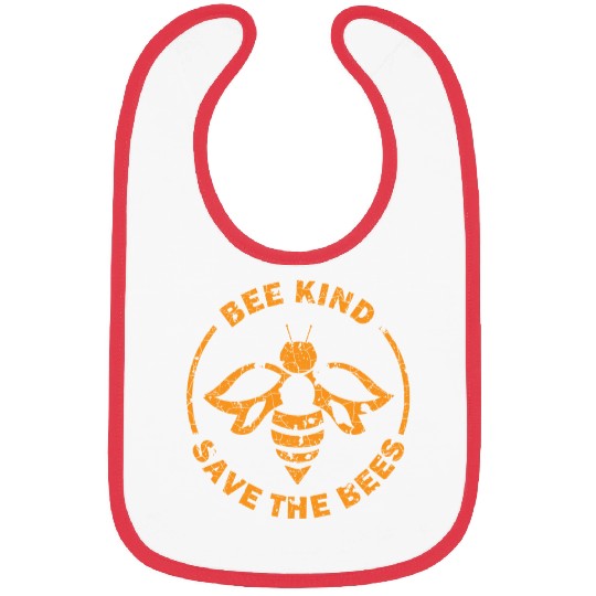 Bee Kind Save The Bees Bibs