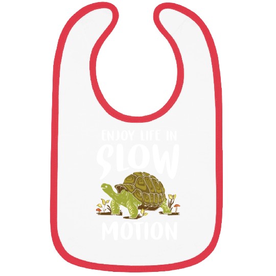 Turtle Relaxed Chilling Sea Ocean Beach Bibs