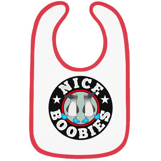 Blue Footed Booby Bird Funny Gift Bibs