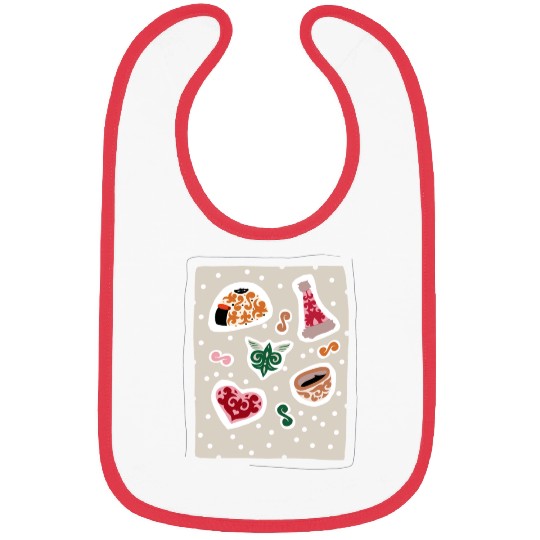 Decorative Ornamental Patterns Bibs
