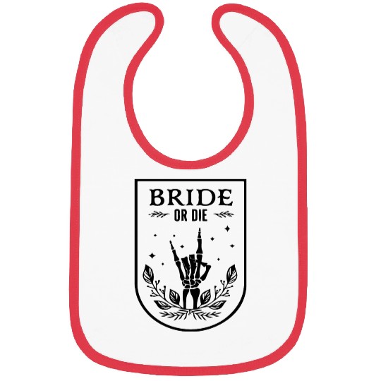Womens Ride or Die 'til Death Do Us Party Bibs