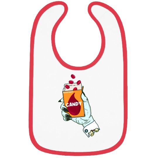 Vampire Candy Bibs