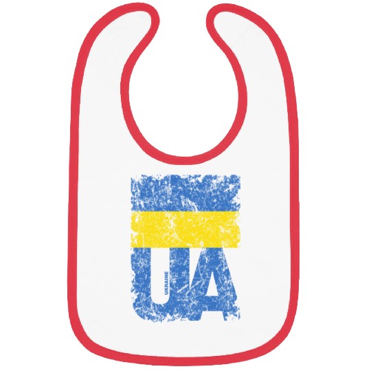 I stand with Ukraine. Support Ukraine. Stop War Bibs