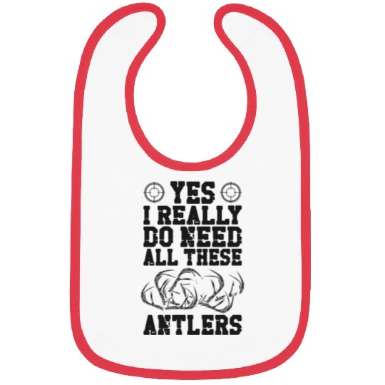 Buck Deer Hunting Hunter Vintage Bibs