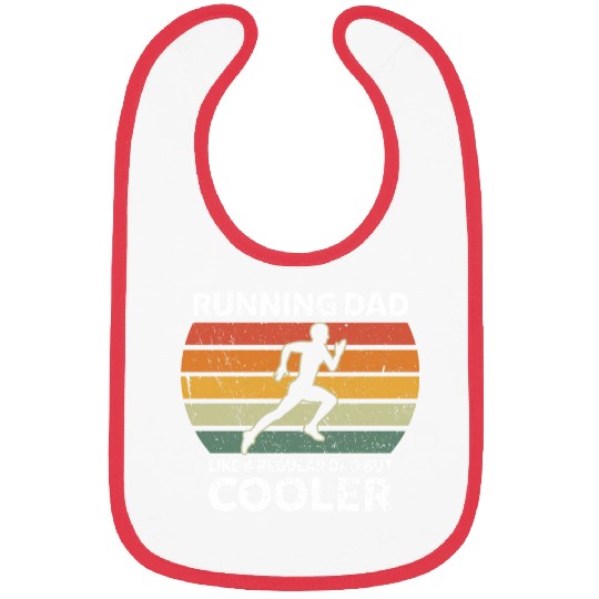 Retro Running Dad Like A Regular Dad But Cooler Bibs
