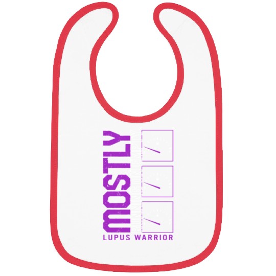 Lupus Awareness Bibs, Mostly Running Empty,