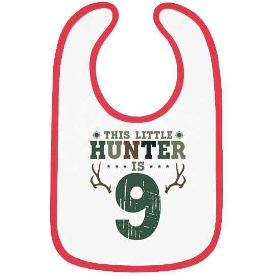 Buck Deer Hunting Hunter Kid 9th Bibs