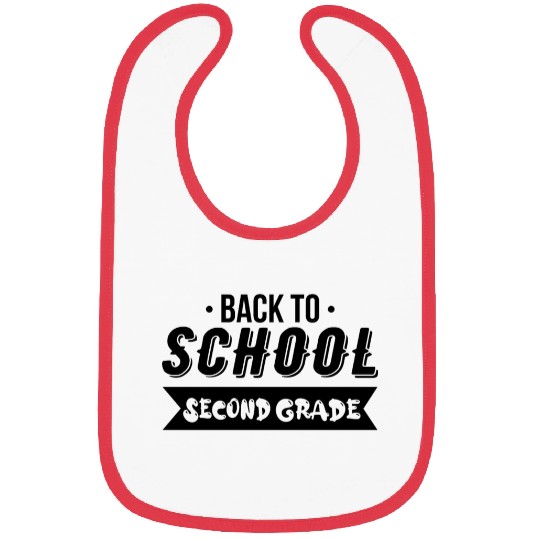 back to school second grade Bibs