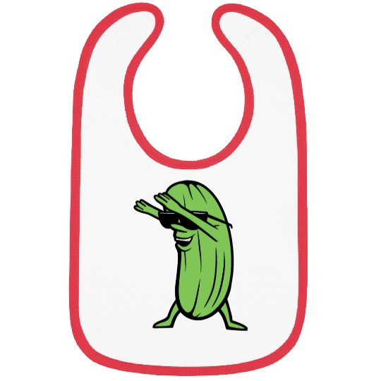Dabbing Pickle Bibs