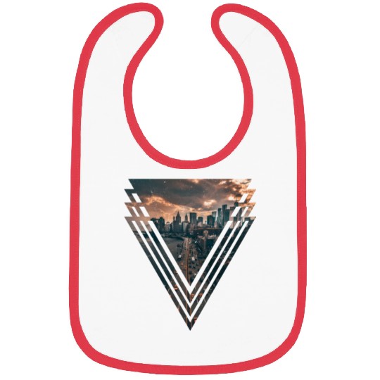 Manhattan in Triangle Bibs