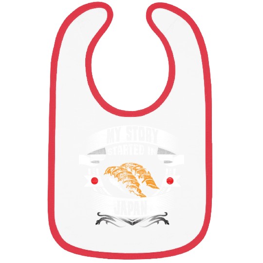 Japan Cherry Blossom Japanese Gift Idea Bibs