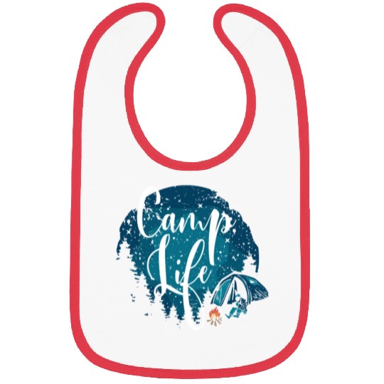 Camping Camper Present Nature Lover Van Bibs