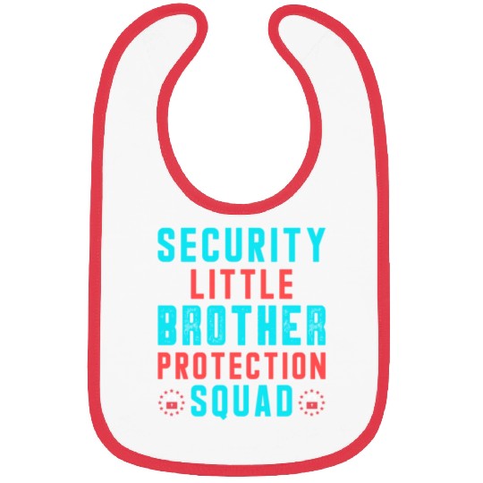 Security Little Brother Protection Squad Bibs