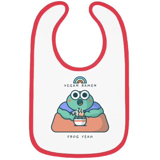 FROG YEAH Funny Cute Frog Bibs
