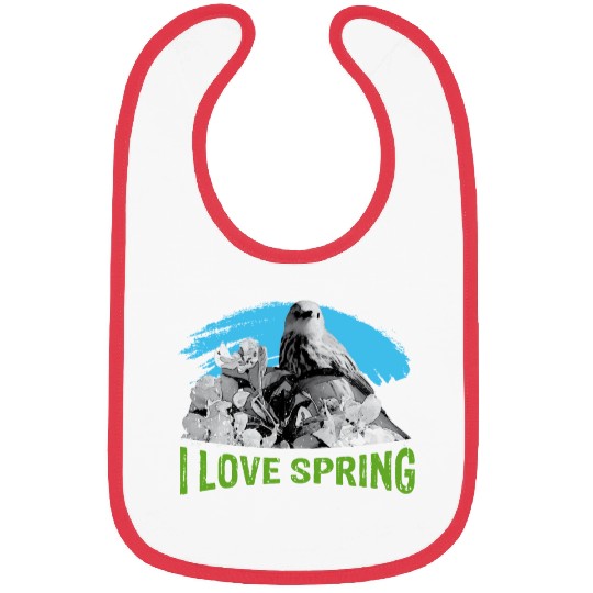 I love SPRING with Eagle Bibs
