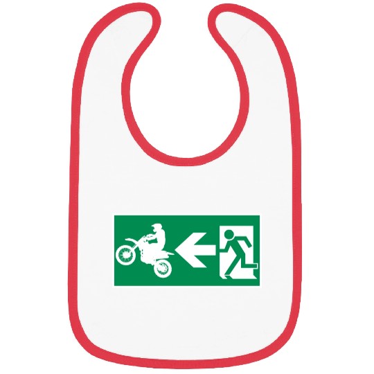 Emergency Exit Motorcycle Motocross Crossbike Bibs