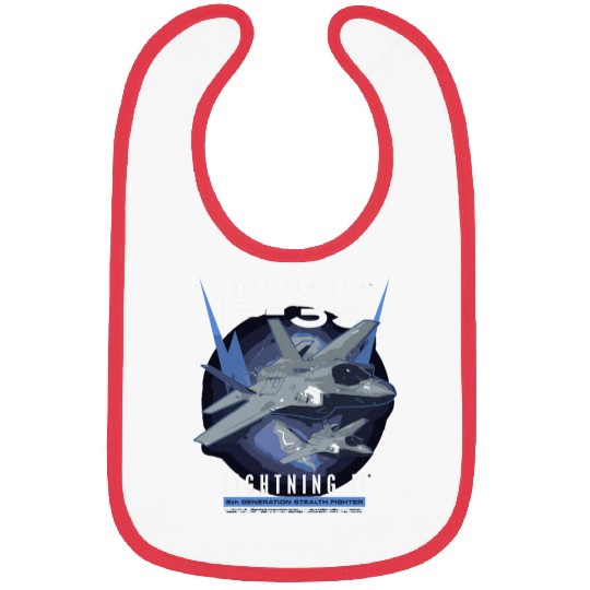 F-35 Lightning Ii 5Th Gen Stealth Fighter Bibs