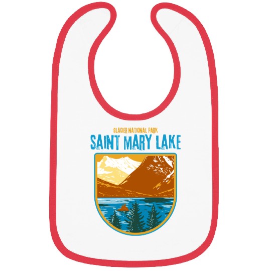 Saint Mary Lake Glacier National Park Bibs