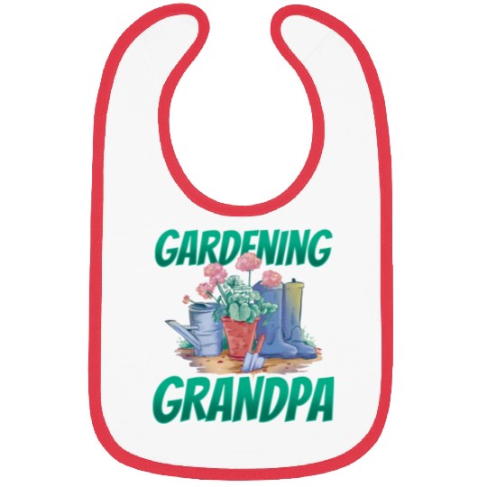 Gardening Grandpa Landscaping Granddad Garden Bibs