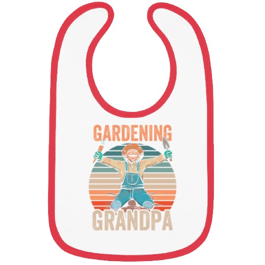 Gardening Grandpa Granddad Landscaping Garden Bibs
