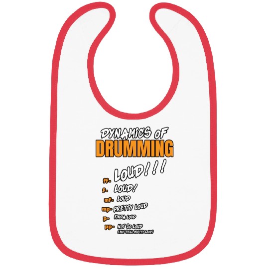 Percussion Lover Gift Drum Bibs Drummer Gifts Per