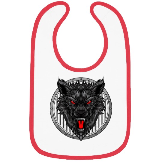 Be Strong As A Wolf Bibs