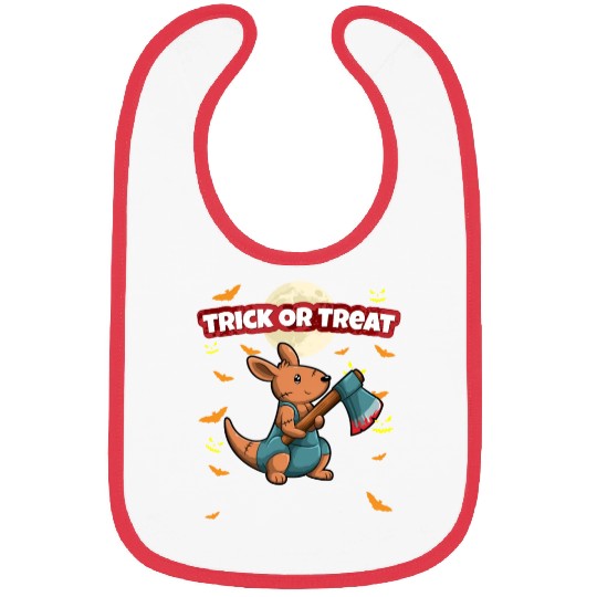 Trick Or Treat Scary Creepy Halloween Monster Bibs