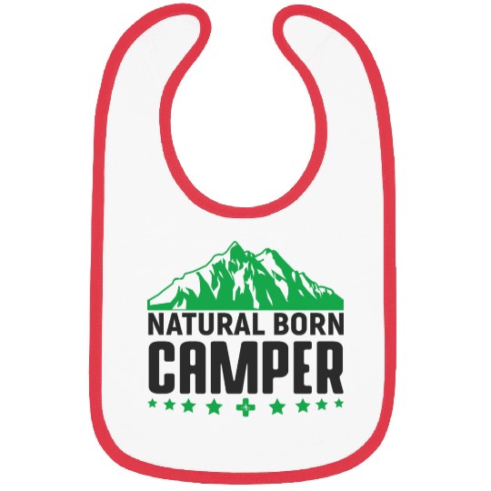 Natural Born Camper Bibs