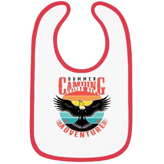 summer camping adventure Bibs
