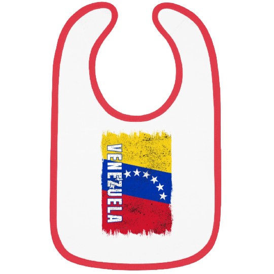 Venezuela vintage flag Bibs