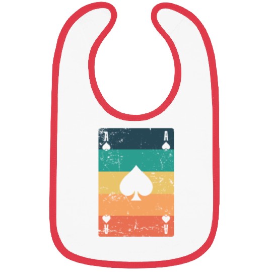 Ace of Spades Poker or Skat Card Game Game Bibs