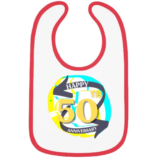 ANNIVERSARY 50 Bibs