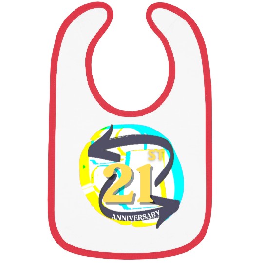ANNIVERSARY 21 Bibs