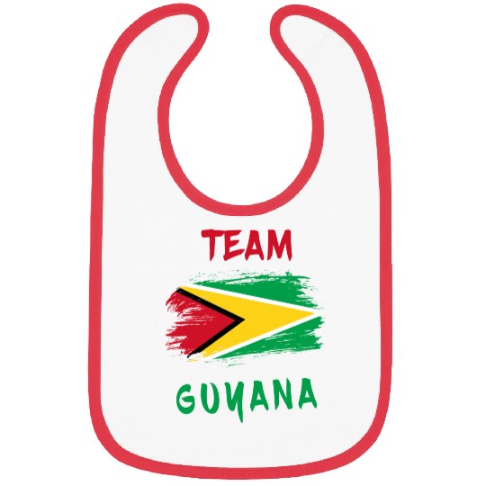 Team Guyana flags design Bibs